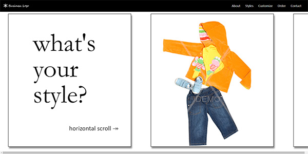 Clothing Theme Demo Website