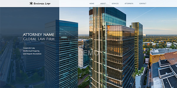 Law Firm Theme Demo Website