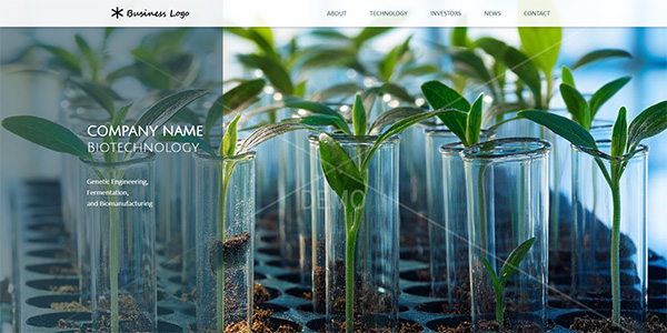 Science Theme Demo Website