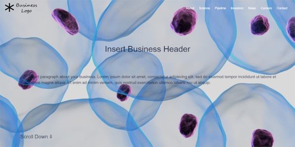 Science Theme Demo Website