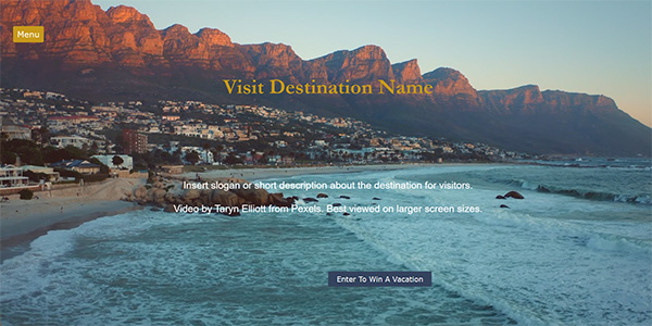 Travel Tourism Theme Demo Website